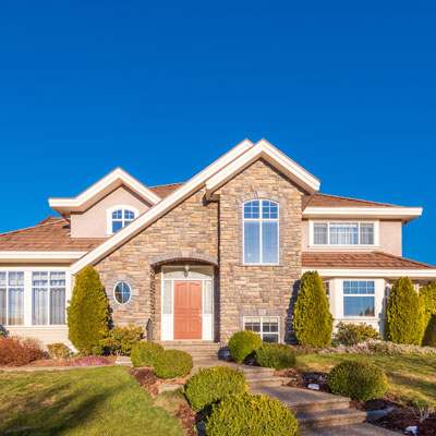 Nice house with landscaping Nice house with landscaping